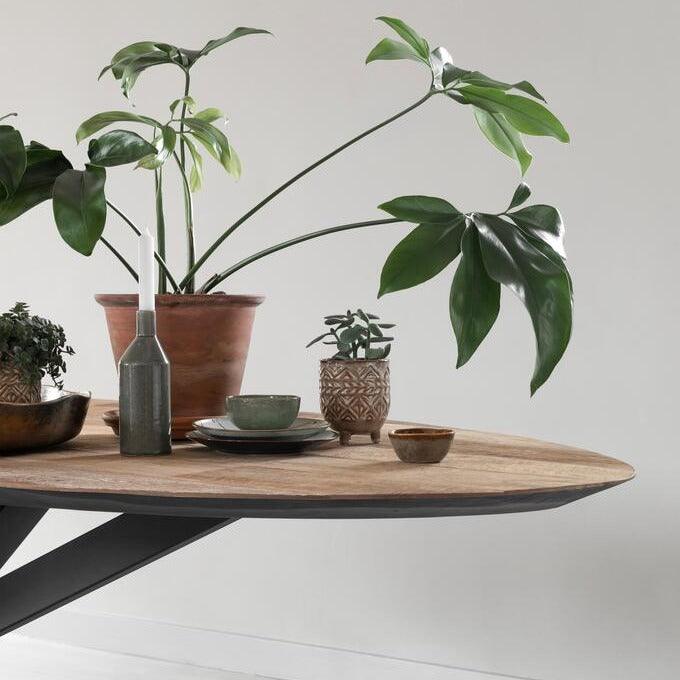 DTP Home Timeless Eettafel Shape 200cm - Eetkamertafel - DTP Home - livinglovely.nl