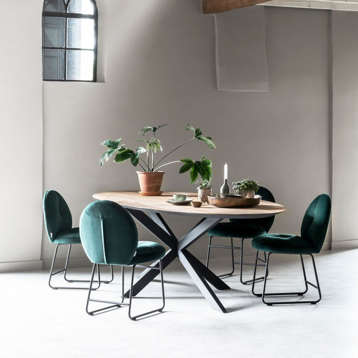 DTP Home Timeless Eettafel Shape 280cm - Eetkamertafel - DTP Home - livinglovely.nl