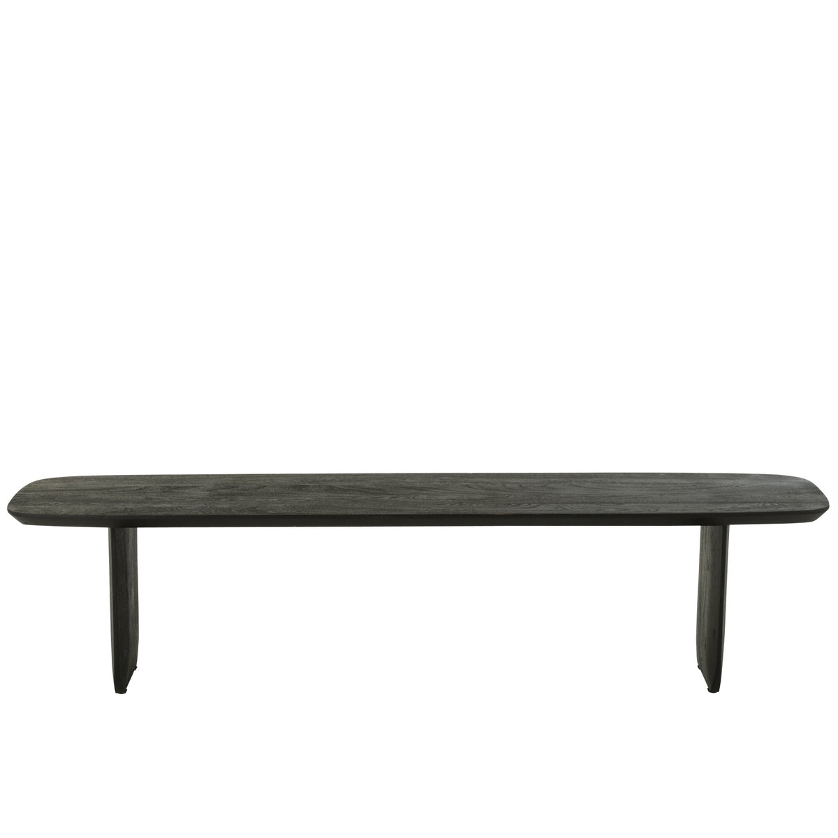 Panca da pranzo in legno di acacia nera 190 cm J-Line