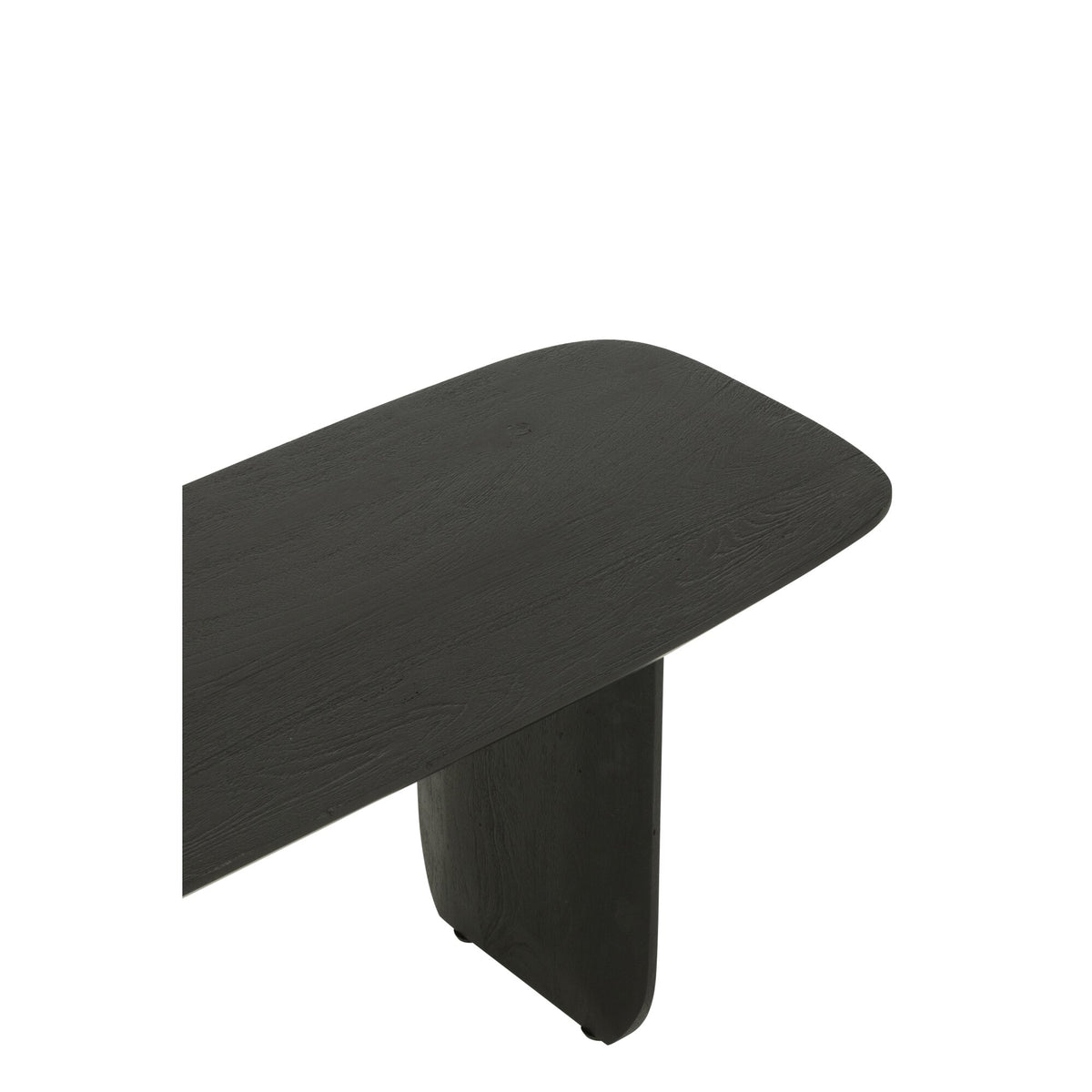 Panca da pranzo in legno di acacia nera 190 cm J-Line