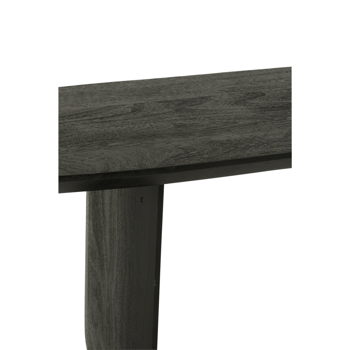 Panca da pranzo in legno di acacia nera 190 cm J-Line