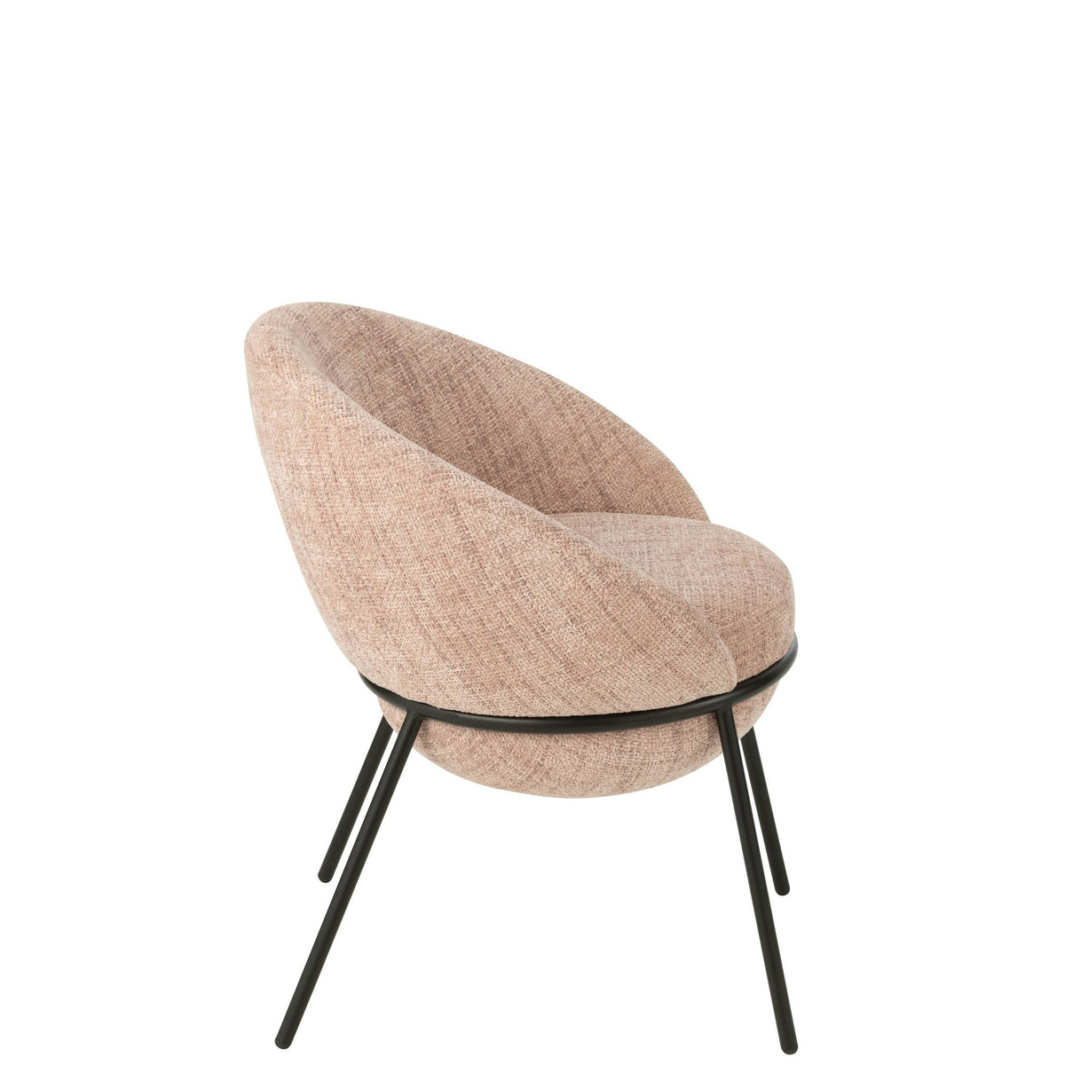Eetkamerstoel Licht Roze- J-Line