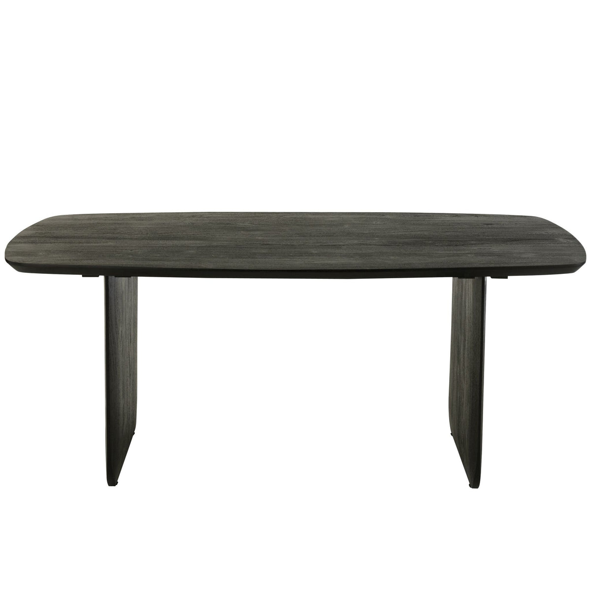 Tavolo da pranzo in legno di acacia nero 190x100 cm J-Line