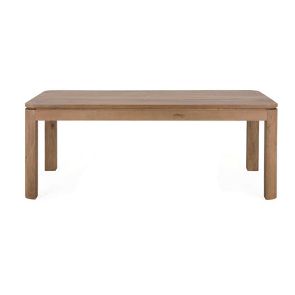 Eettafel Dallas van Starfurn in naturel mangohout, 240 bij 100 cm