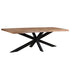 Eettafel Nairobi Tree Top Mangohout Naturel 220cm van Livingfurn