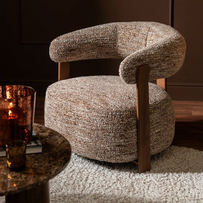 Fauteuil Schuim Bruin J-Line