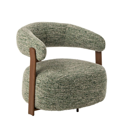 Fauteuil Schuim Olijfgroen J-Line