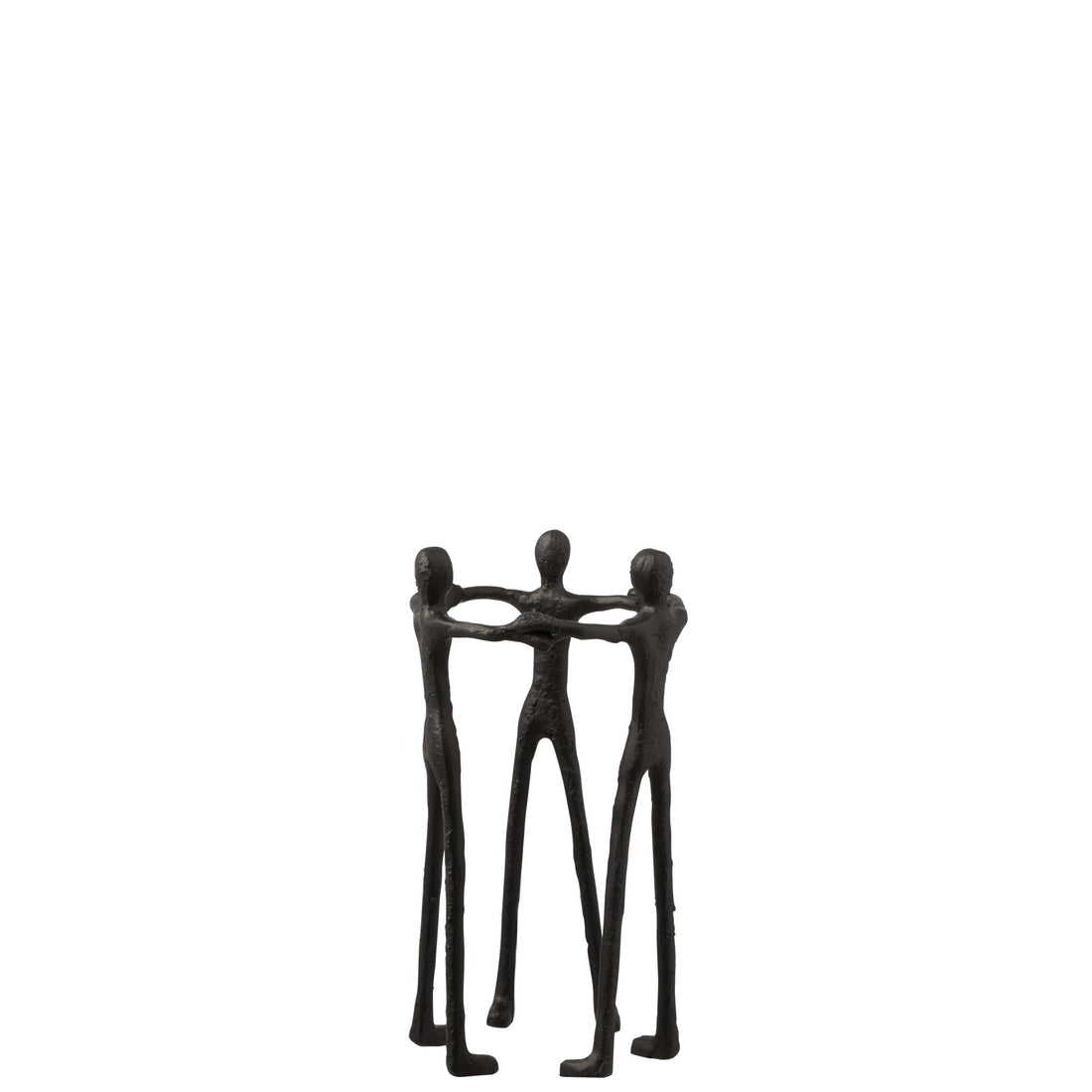Figura Persona Cerchio Alluminio Nero J-Line