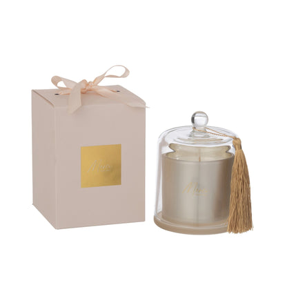 Geurkaars Bell Merci Beige Large 45H