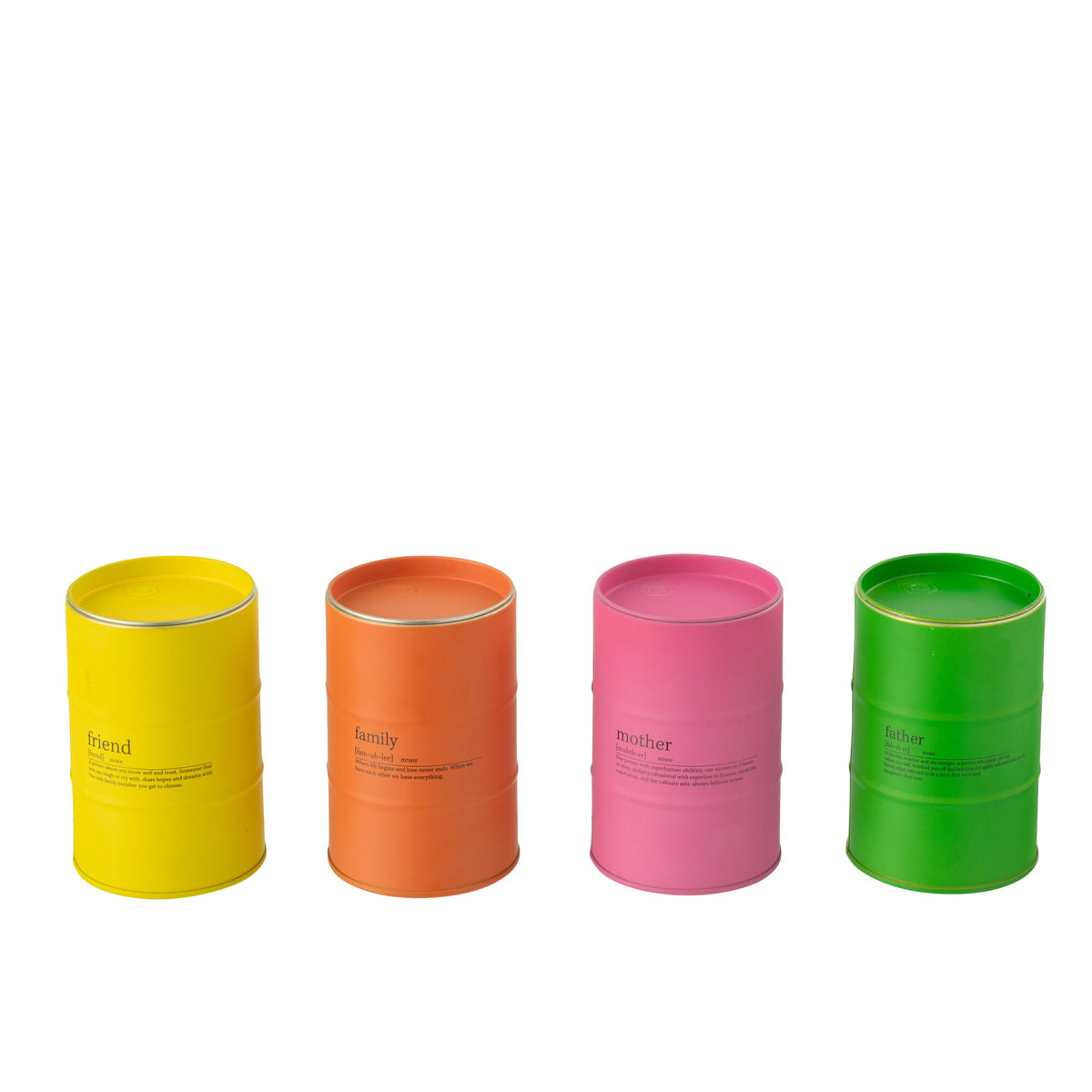 Candela profumata Assortimento Family Quote 50 Ore J-Line