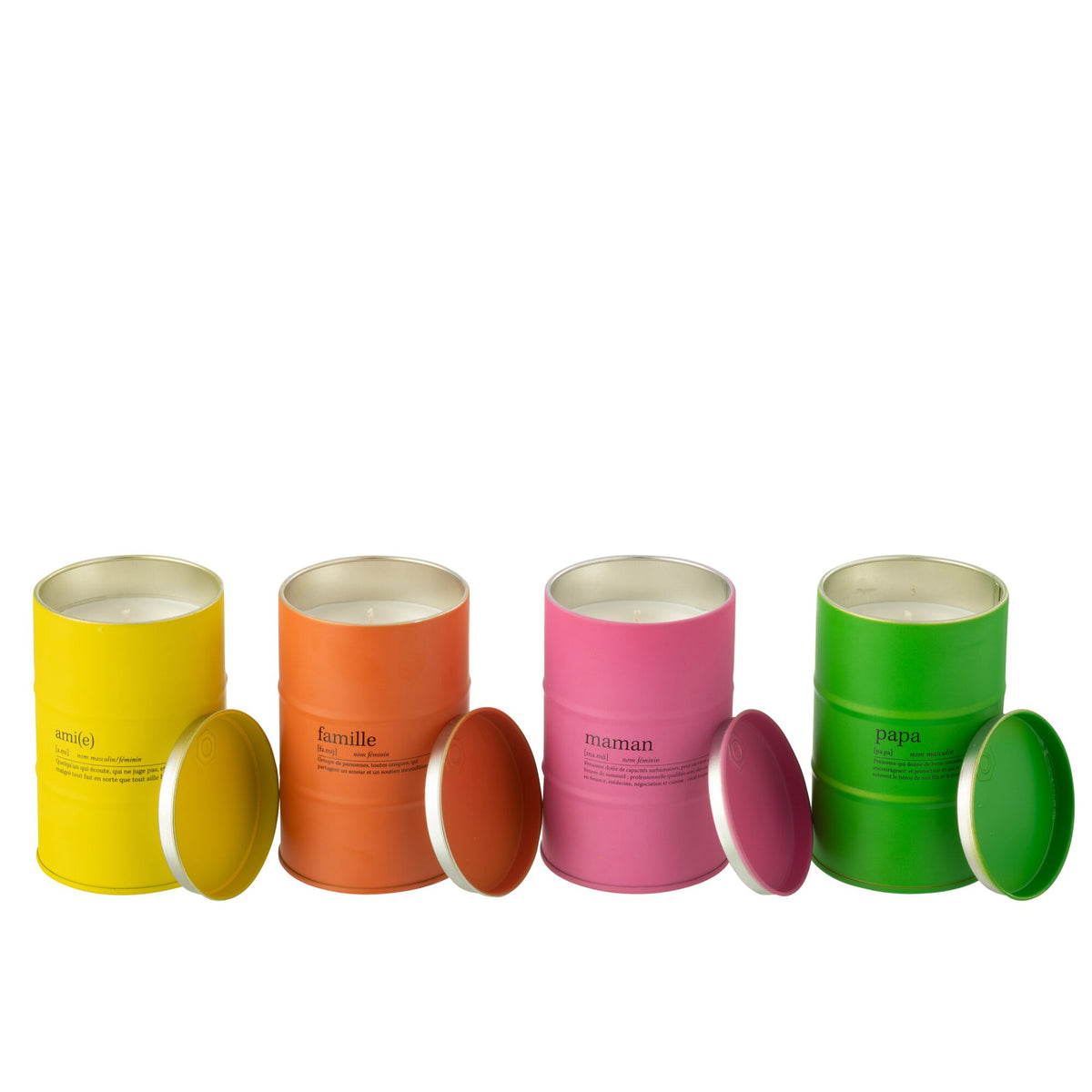 Candela profumata Assortimento Family Quote 50 Ore J-Line