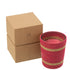 Geurkaars Mand Wax Fuchsia Medium -55 Uur - Geurkaars - J-Line - livinglovely.nl