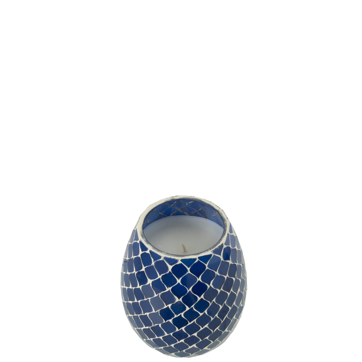 Candela profumata Mia Mosaico Blu Small-90u J-Line