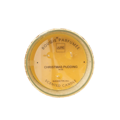 Geurkaars Spiegel Glas Geel J-Line