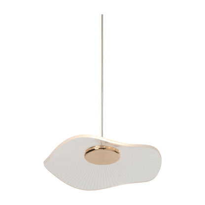 Lampada a sospensione Fiore Acrilico Oro Large J-Line