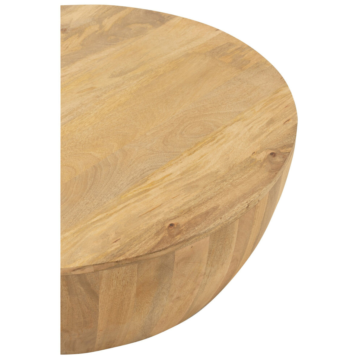 Tavolino da salotto J-Line Camille in legno di mango naturale