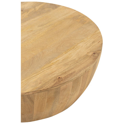 Tavolino da salotto J-Line Camille in legno di mango naturale