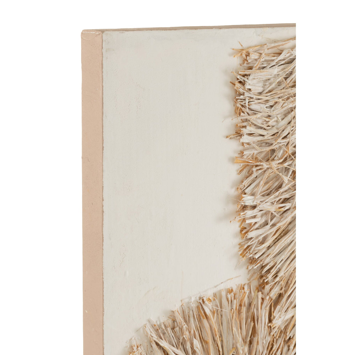 Decorazione da parete Ibiza canvas paint bianco crema set da 2 J-Line