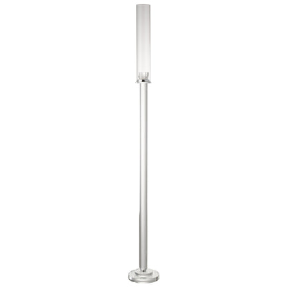 Portacandela Moira Vetro Trasparente Large Dia14xH120cm J-Line