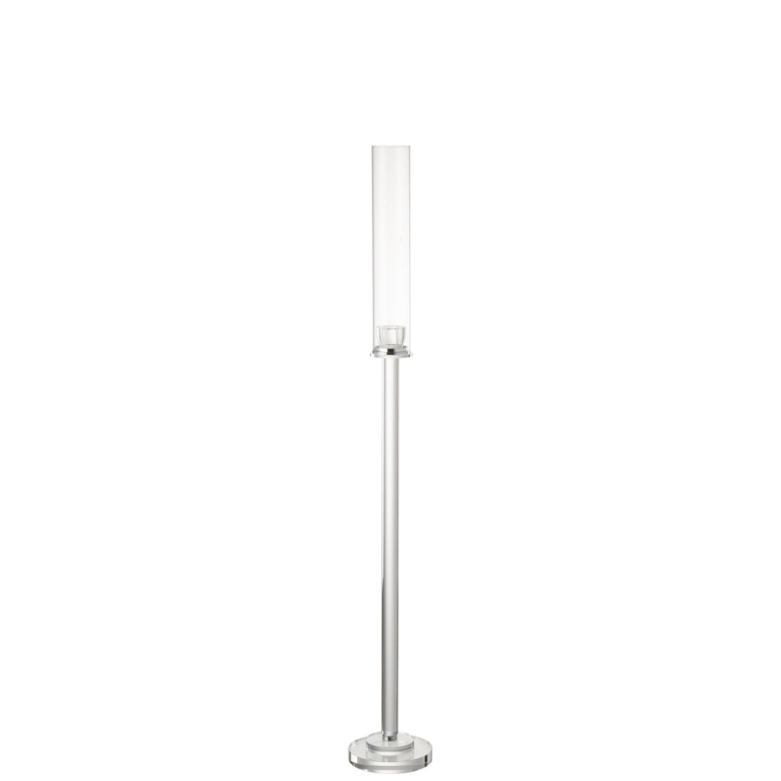 Portacandela Moira Vetro Trasparente Medio H100cm J-Line