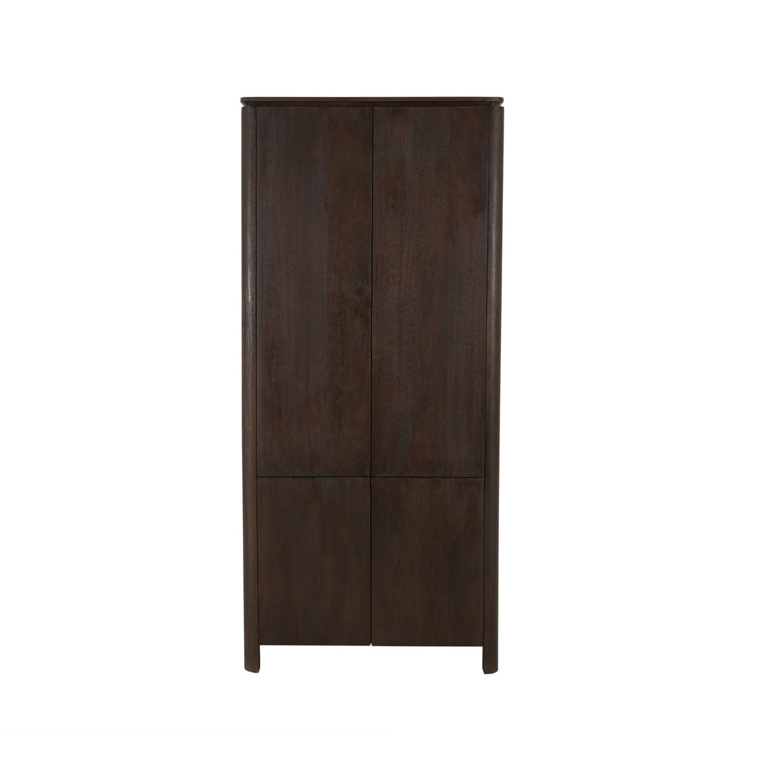 Kabinet Dallas Bruin van Starfurn, 90 cm breed en 200 cm hoog