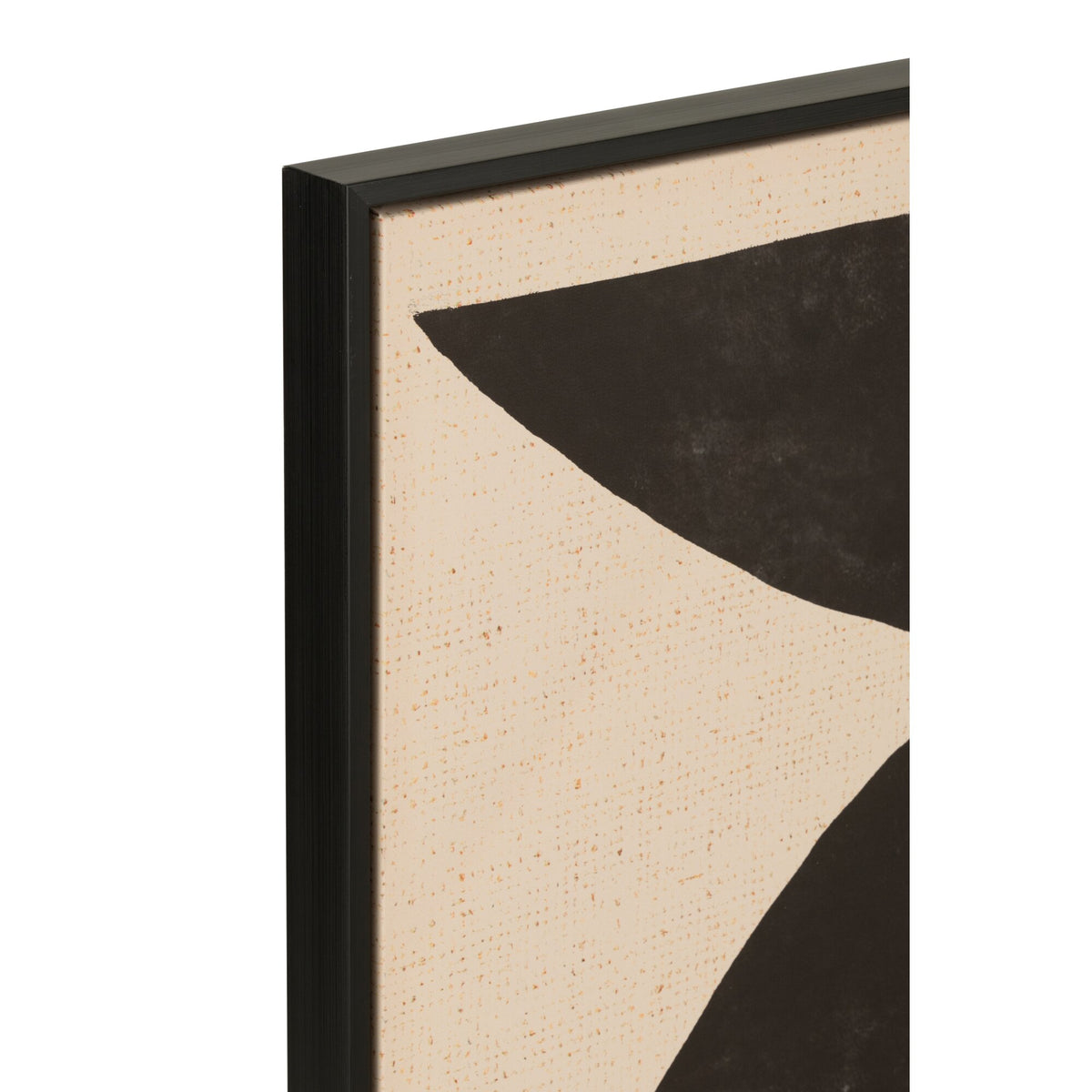Cornici Forme Etniche Legno/Tela Marrone/Nero J-Line