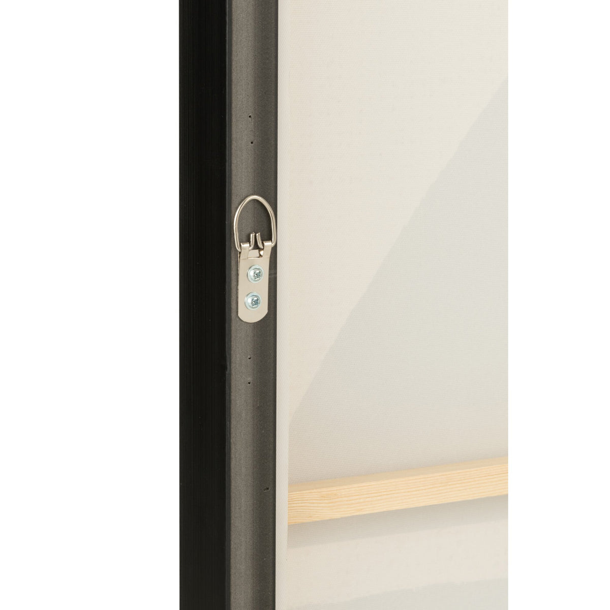 Cornici Forme Etniche Legno/Tela Marrone/Nero J-Line