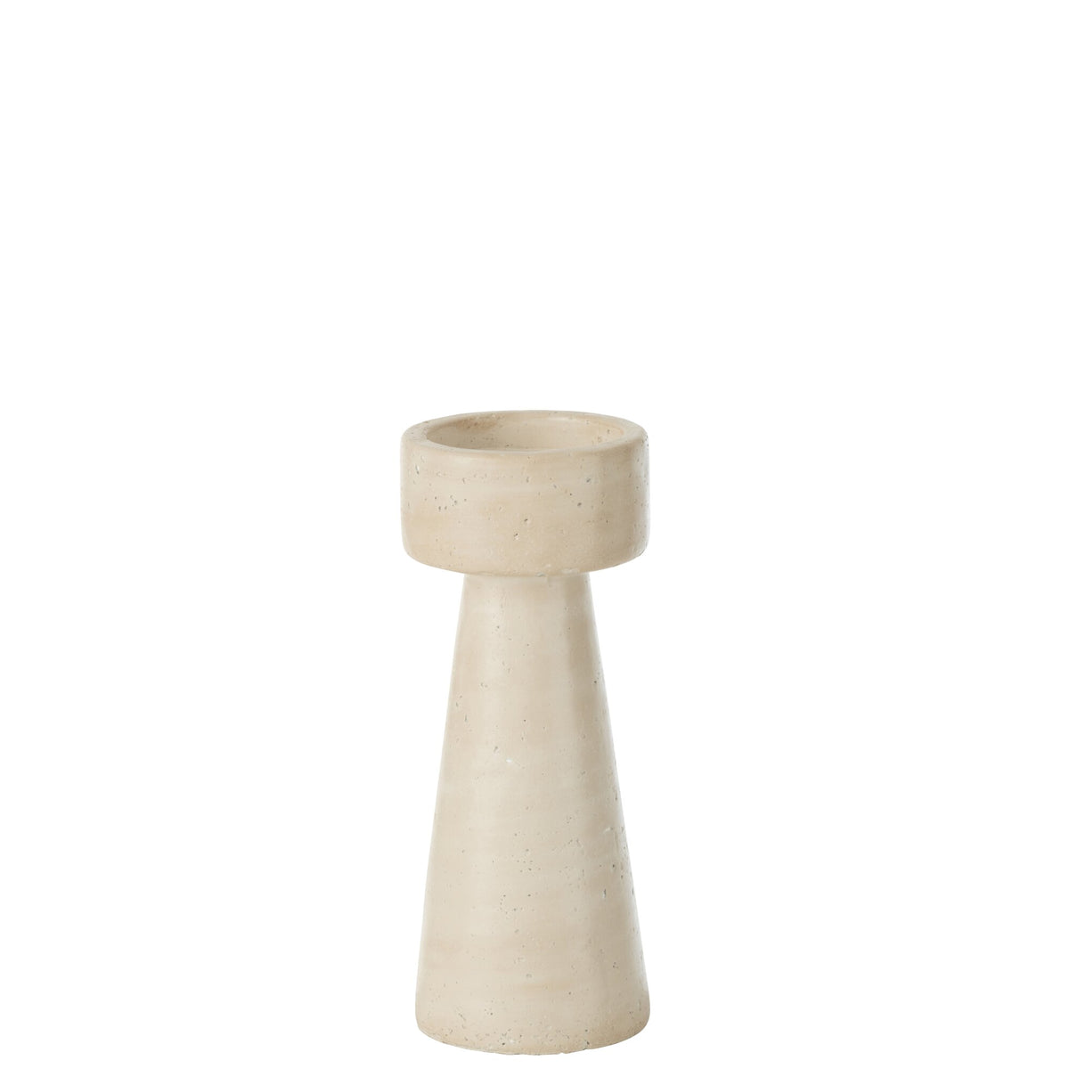 Candelabro Orlina Cemento Crema Large