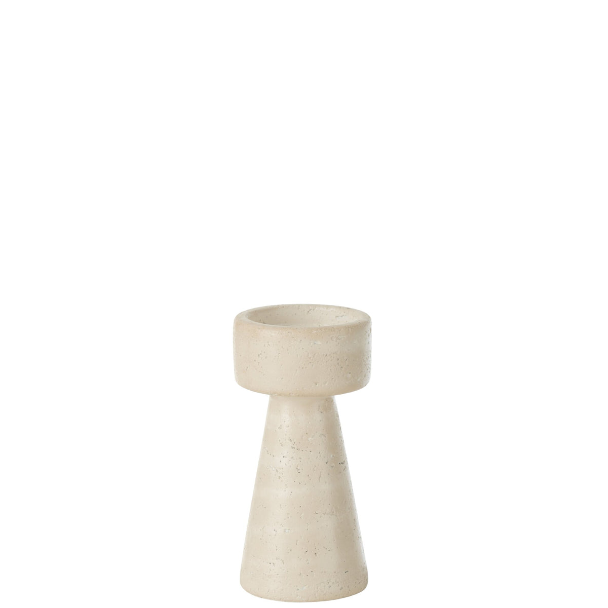 Candelabro Orlina Cemento Crema Medio J-Line