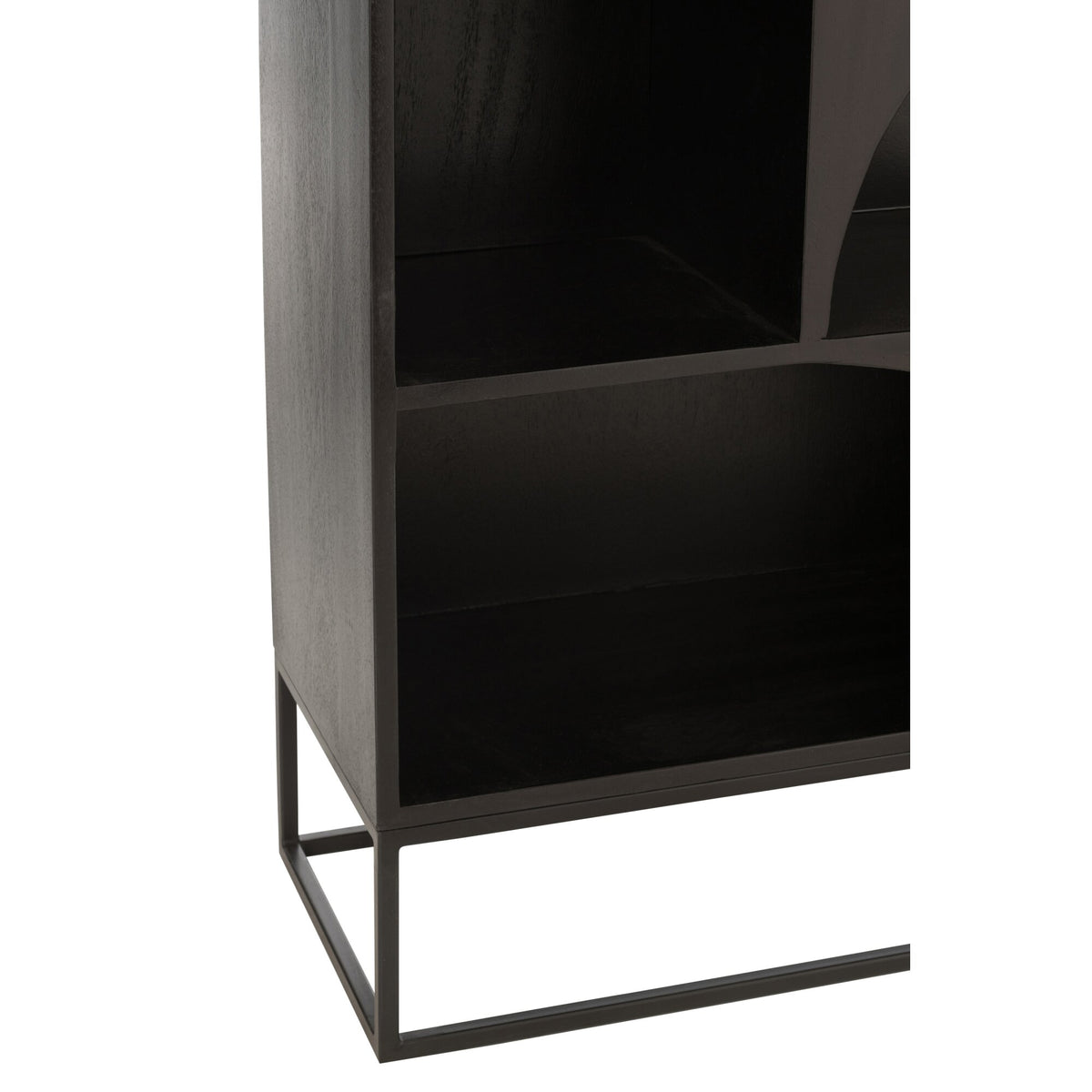 Mobile Mode Legno di Mango/MDF Nero J-Line