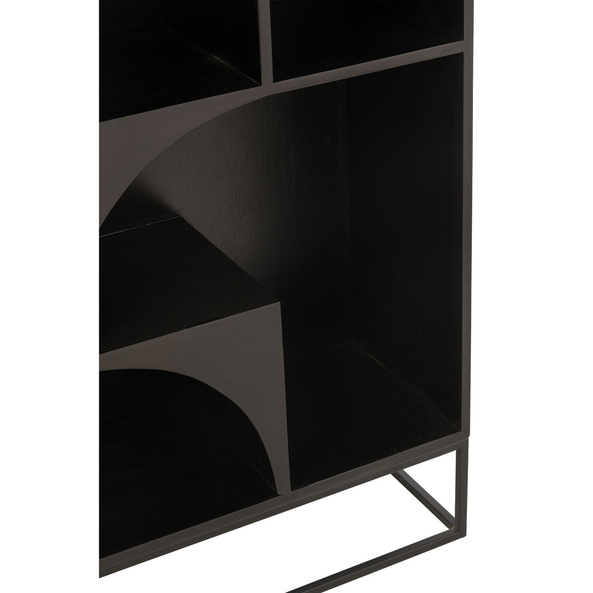 Mobile Mode Legno di Mango/MDF Nero J-Line