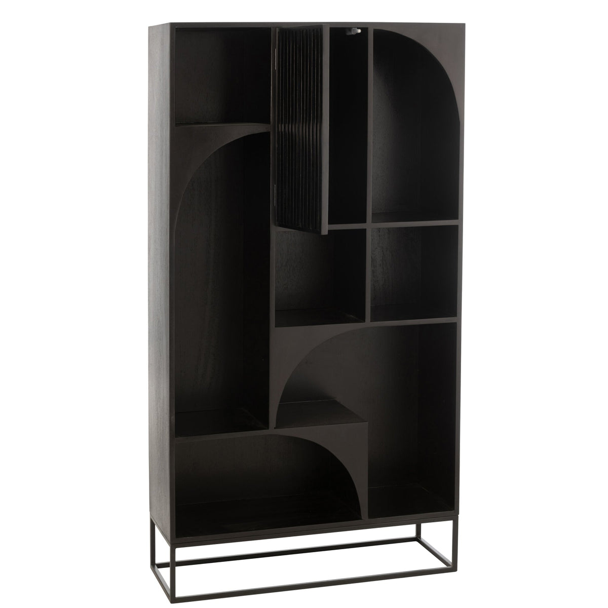 Mobile Mode Legno di Mango/MDF Nero J-Line