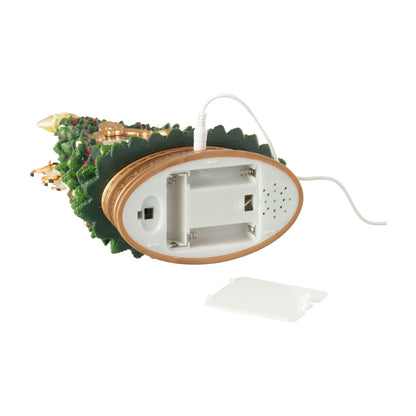 Villaggio natalizio con illuminazione multicolore J-Line