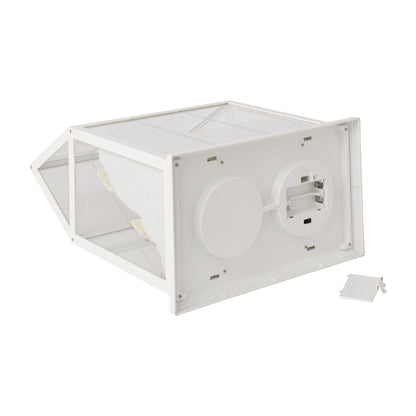 Villaggio di Natale Vetro LED Bianco/Oro Medio J-Line