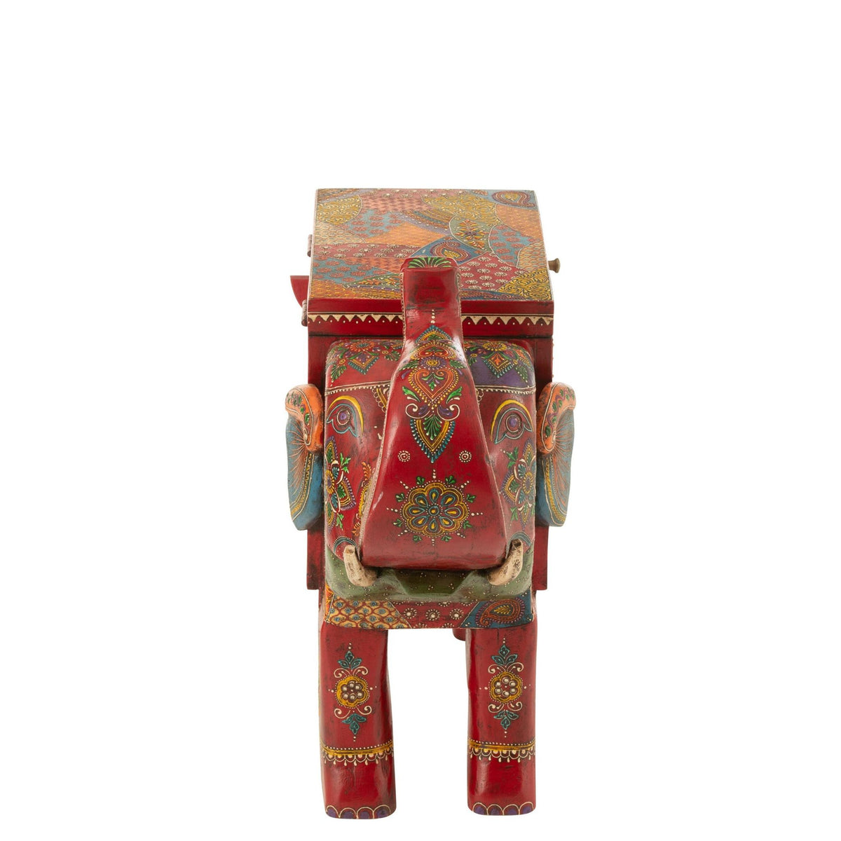 Valigia Elefante Delhi Legno di Mango Mix J-Line