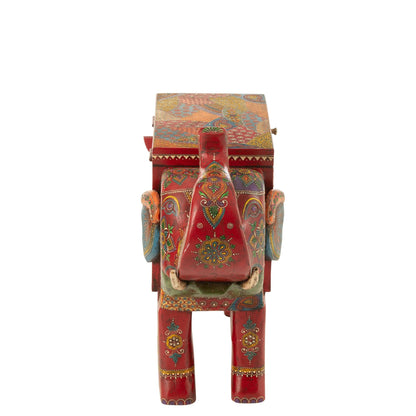 Valigia Elefante Delhi Legno di Mango Mix J-Line