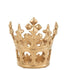 Kroon Resine Goud - Beeld - J-Line - livinglovely.nl