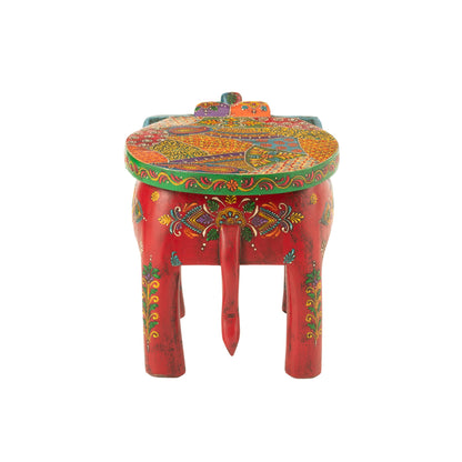 Sgabello Elefante Delhi Legno di Mango Mix J-Line