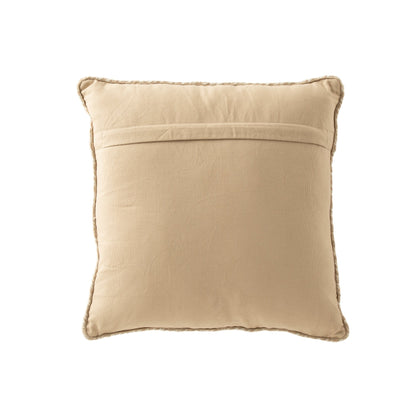 Cuscino Miami Outdoor Poliestere Naturale/Bianco