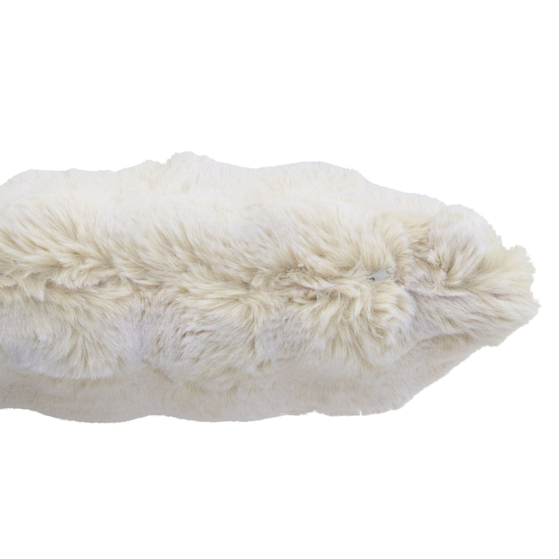 Cuscino Wave in poliestere avorio 45x45 cm J-Line