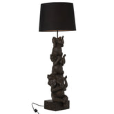 Lamp 3 Olifanten Pol Bruin J-Line