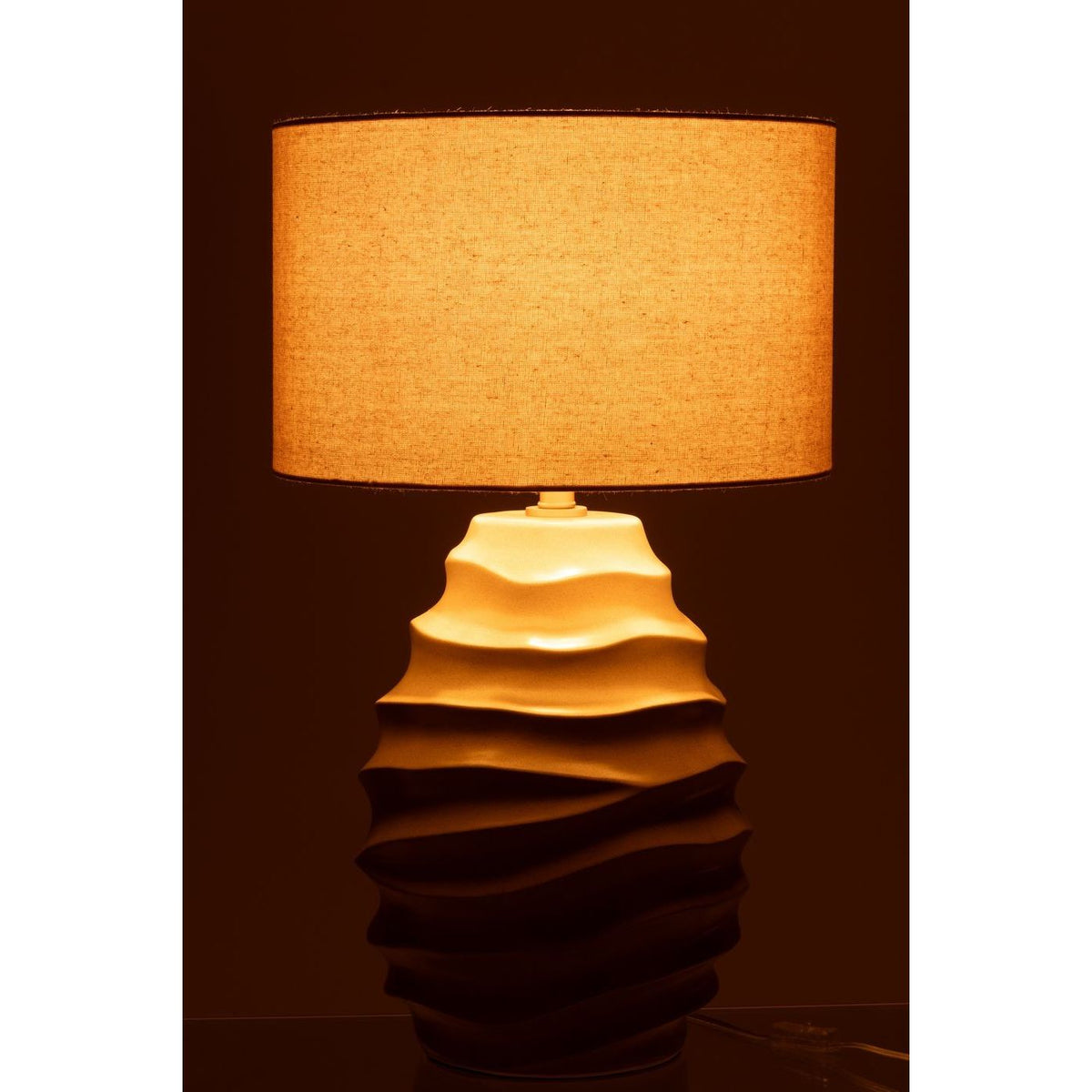 Lamp Golf Keramiek Beige J-Line