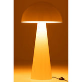 Lamp Paddenstoel Metaal Blinkend Wit Extra Large J-Line