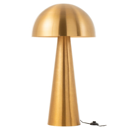 Lampada Fungo Metallo Oro Opaco Extra Large J-Line