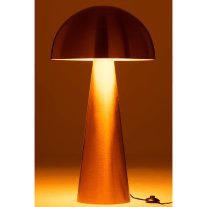 Lampada Fungo Metallo Oro Opaco Extra Large J-Line