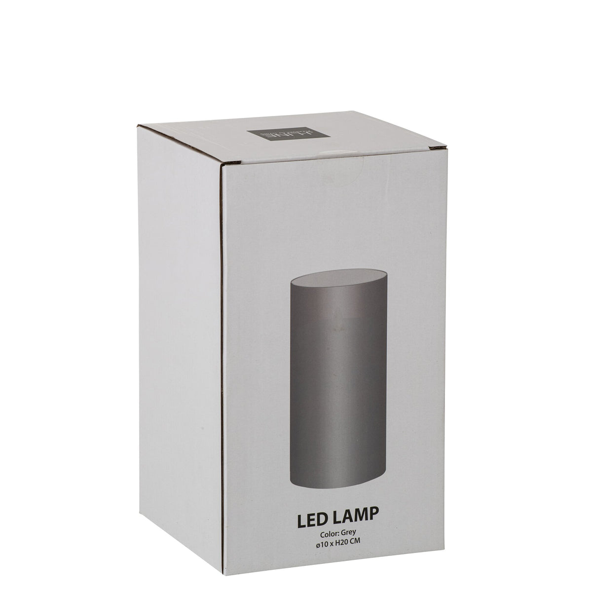 Lampada a LED Vetro Scintillante Grigio Medio