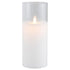 Ledlamp Blinkend Glas Transparant Large - LED Kaars - J-Line - livinglovely.nl