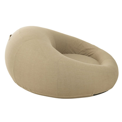 Materasso a ciambella in polietilene beige J-Line