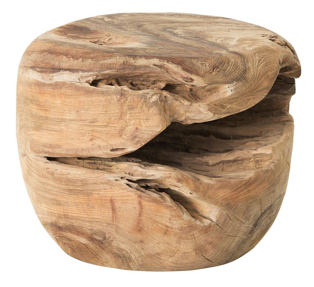 Must Living Salontafel Ball Naturel Ø40x±30cm - - MUST Living - livinglovely.nl