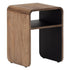 Nachtkastje Evo Teakhout, 40x35cm - Nachtkastje - DTP Home - livinglovely.nl